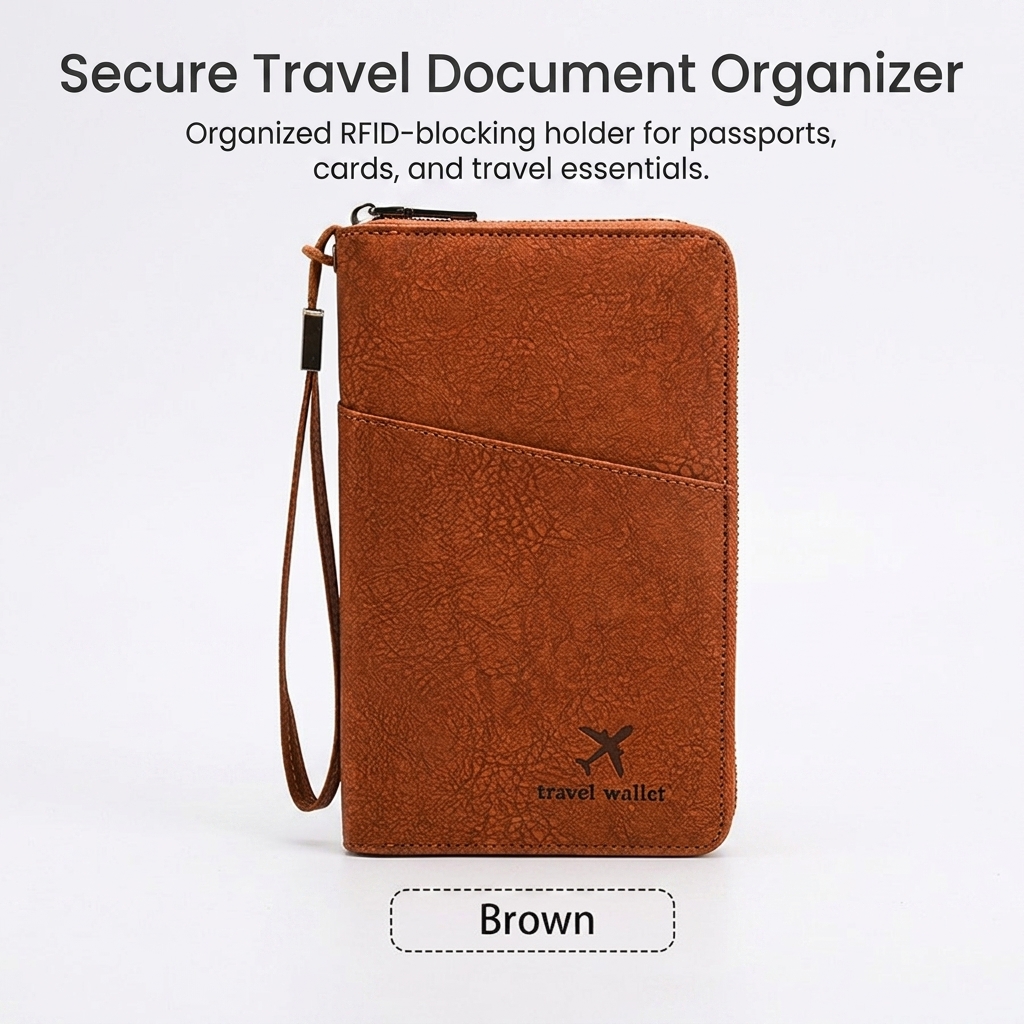 Travel Document Organizer RFID - Travel Accessories Rfid のレビューと価格