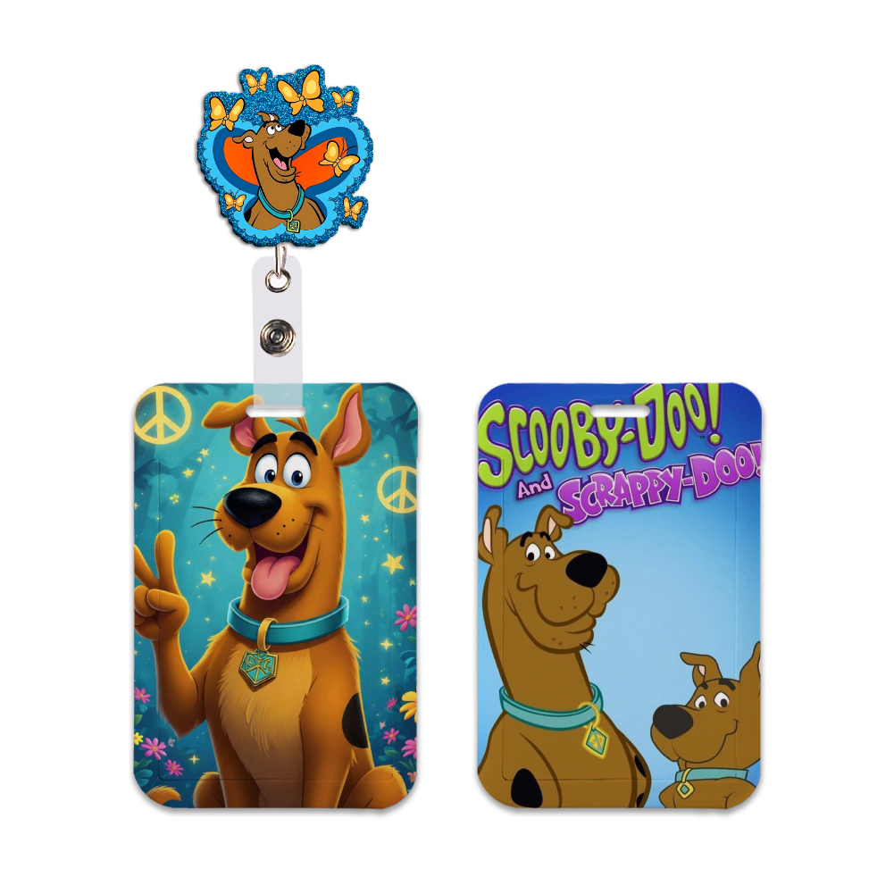 Cartoon Dog Card Case Lanyard  - Travel Accessories For Dogs のレビューと価格