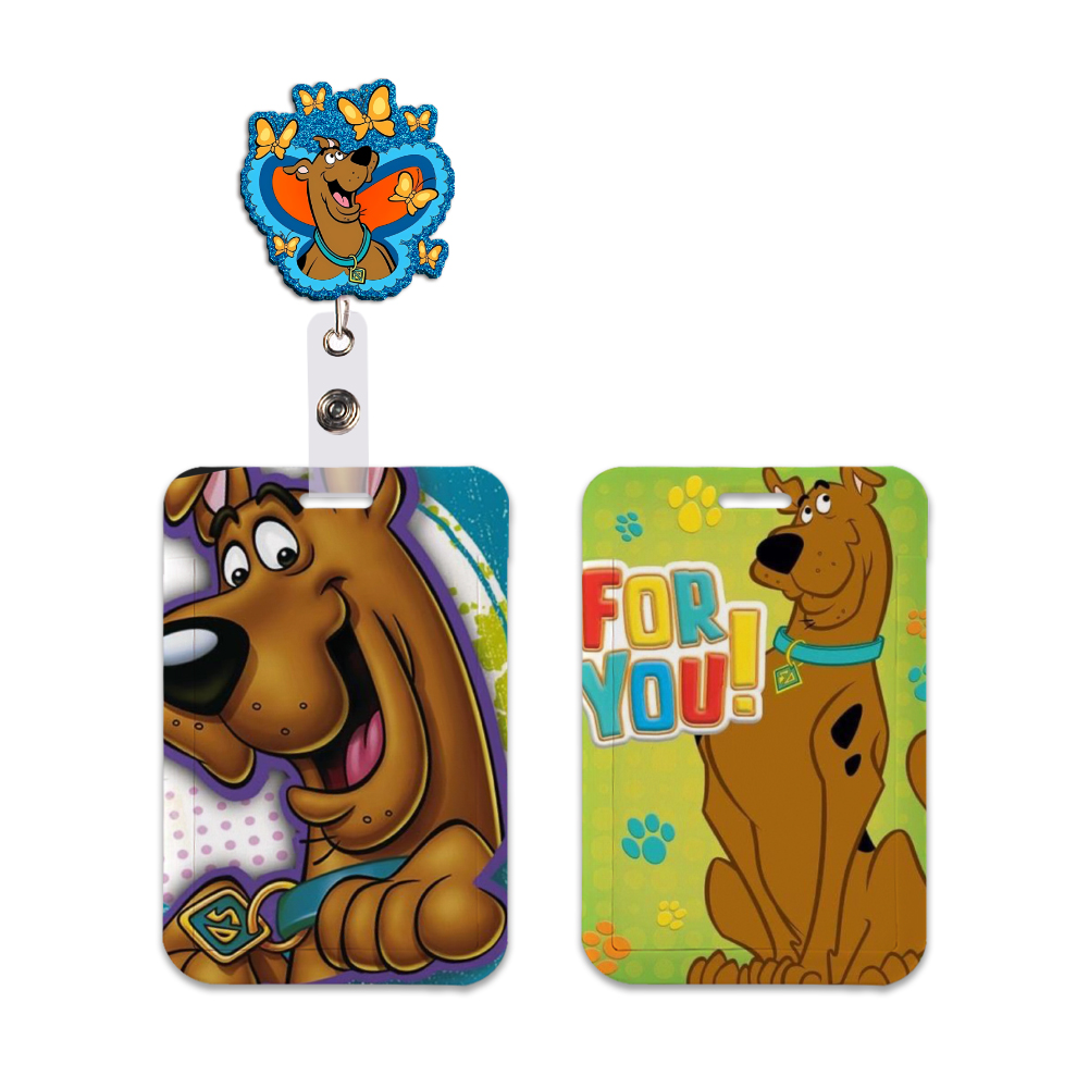 Cartoon Dog Card Case Lanyard  - Travel Accessories For Dogs のレビューと価格