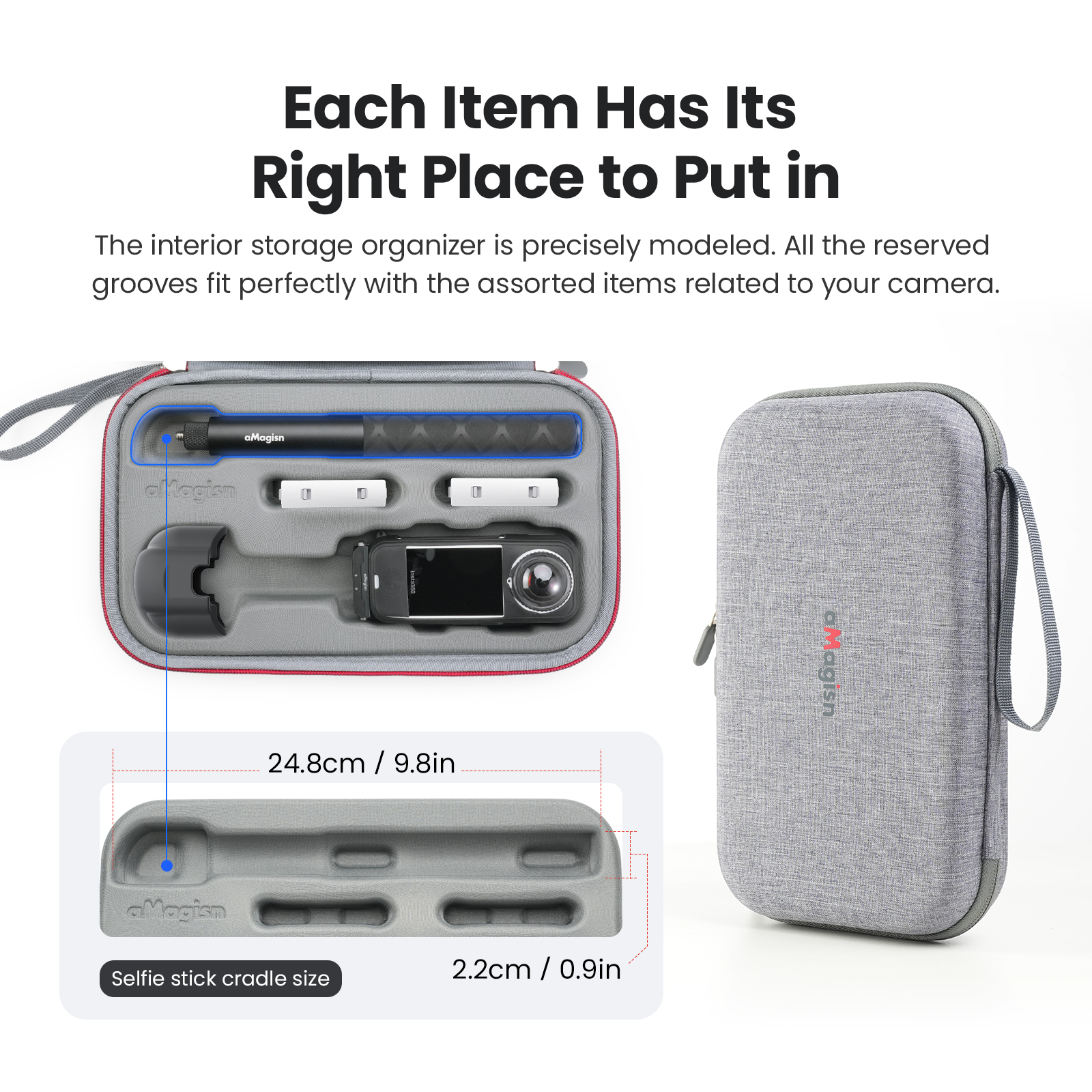 aMagisn X4 Air Portable Carry  - Travel Video Accessories のレビューと価格