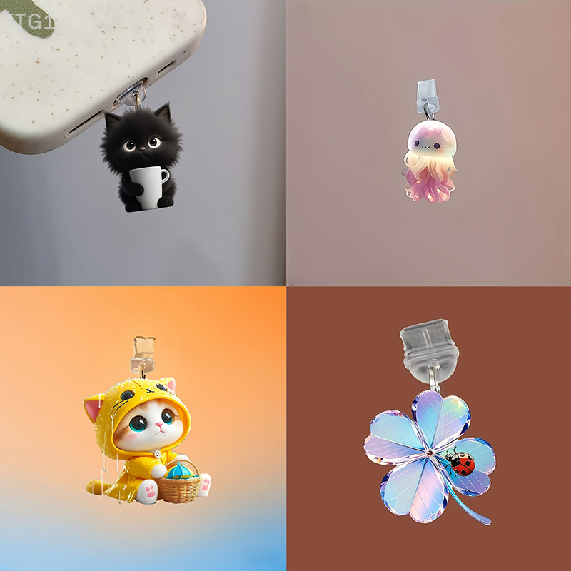 Mobile Phone Dust Plug Pendant - Travel Plug Type C のレビューと価格