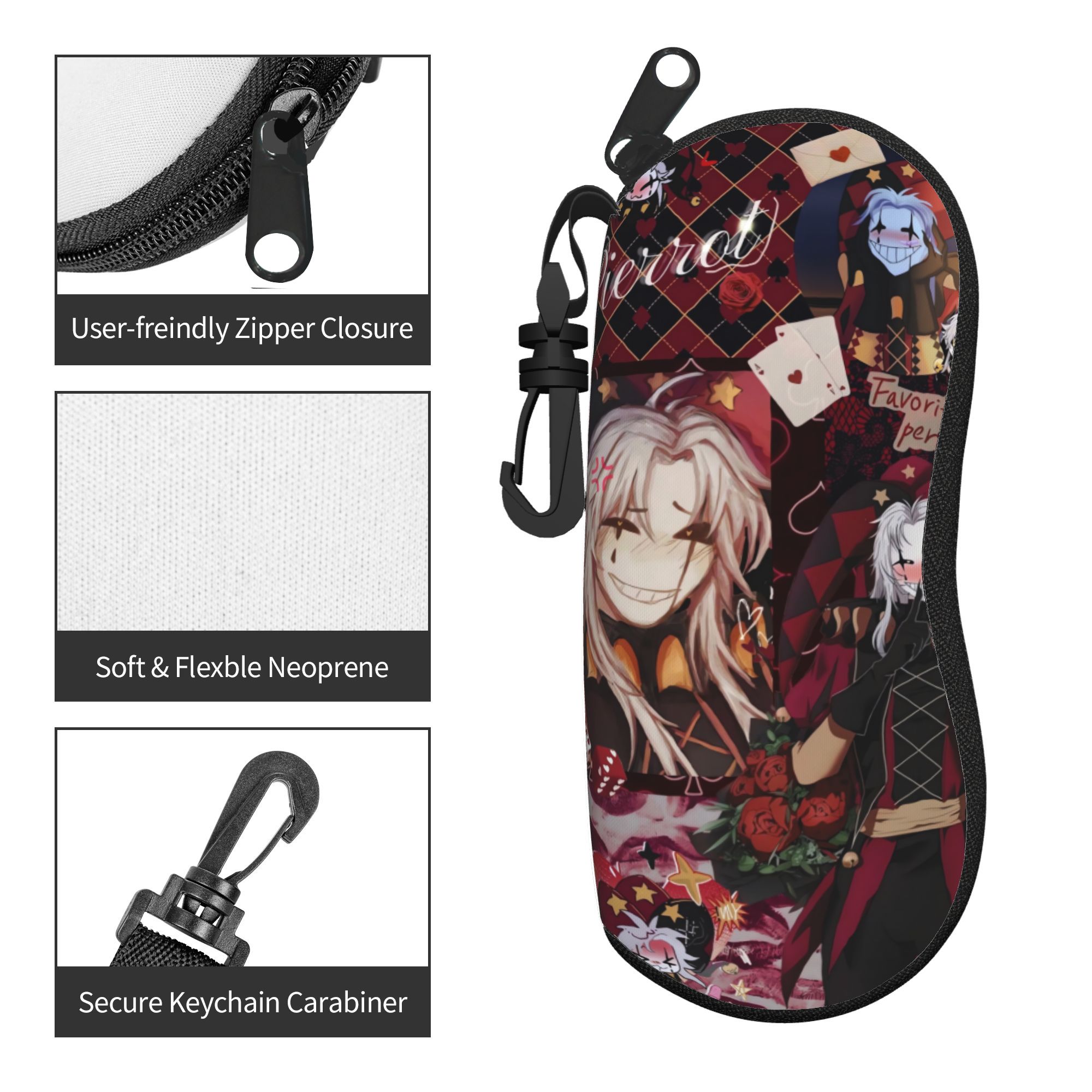 The Freak Circus Glasses Case  - Travel Accessories Pouch For Women のレビューと価格