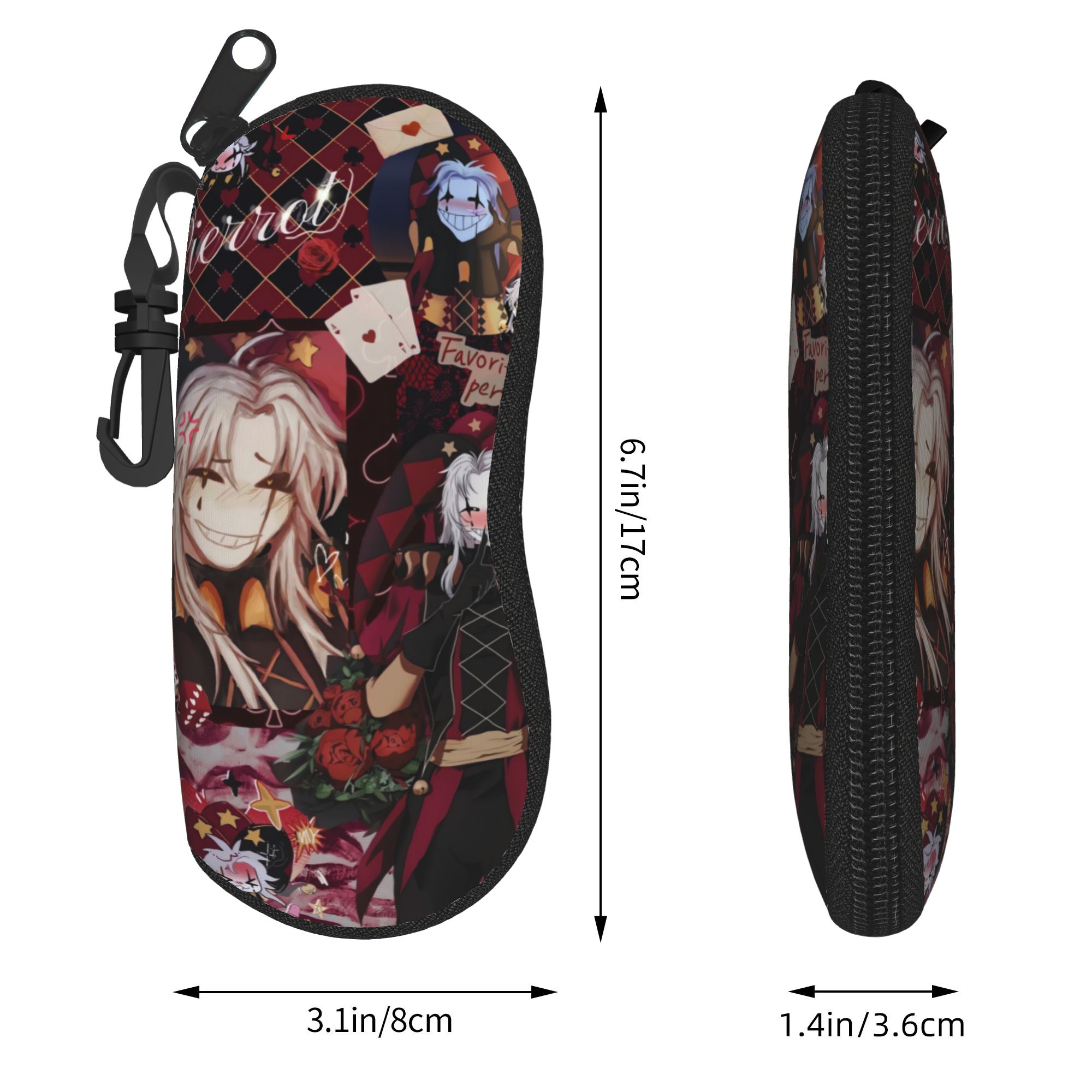The Freak Circus Glasses Case  - Travel Accessories Pouch For Women のレビューと価格