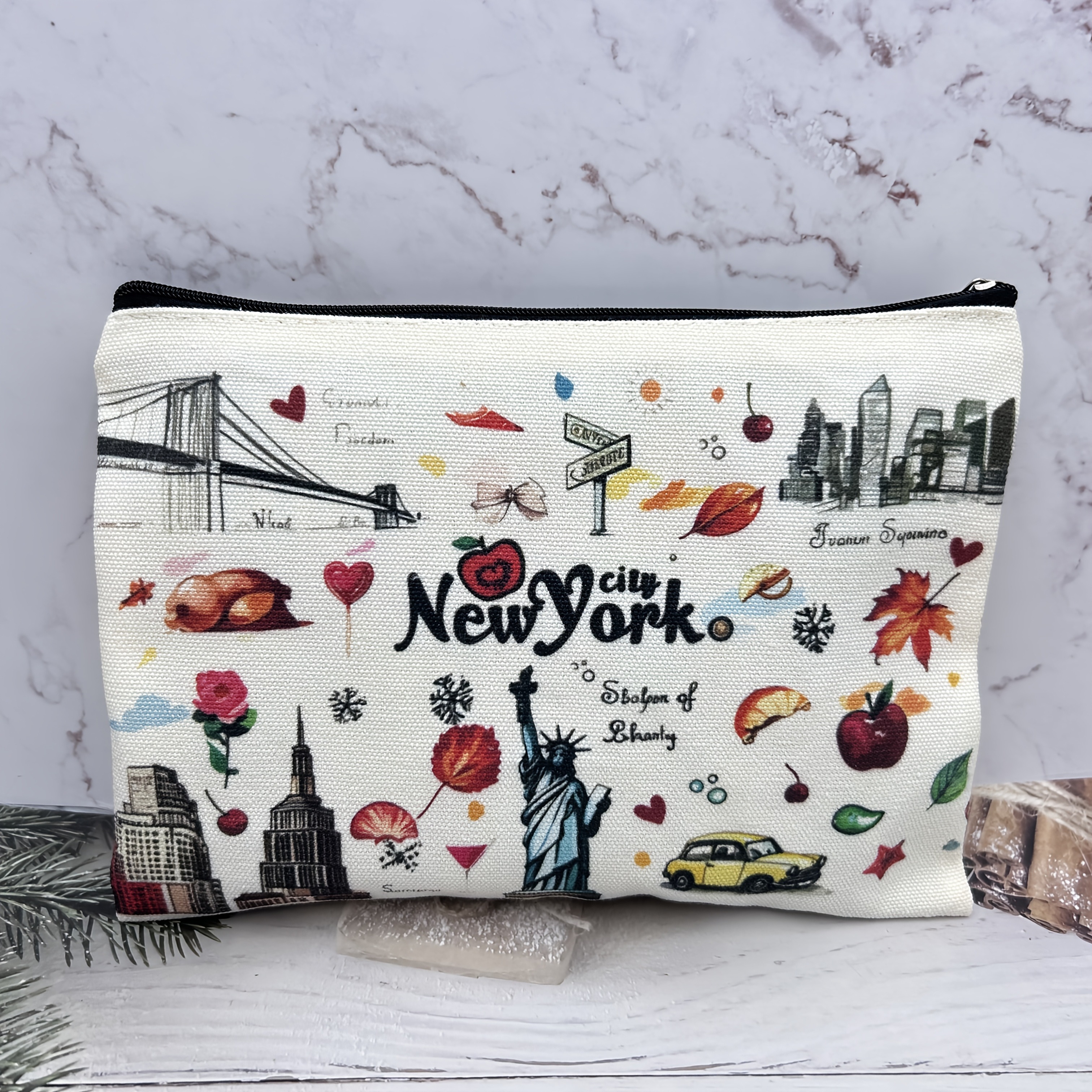 1pc Fashionable Cute New York  - Travel Accessories New York のレビューと価格
