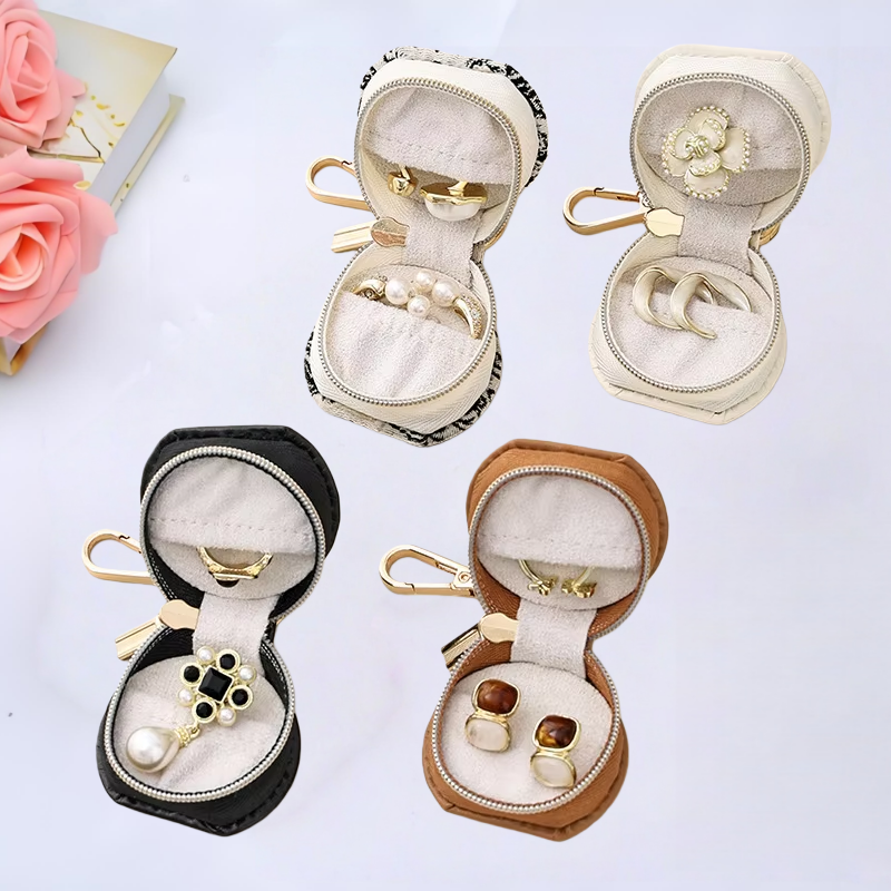 Portable Mini Jewelry Box, Tra - Accessories Travel Jewelry Box のレビューと価格