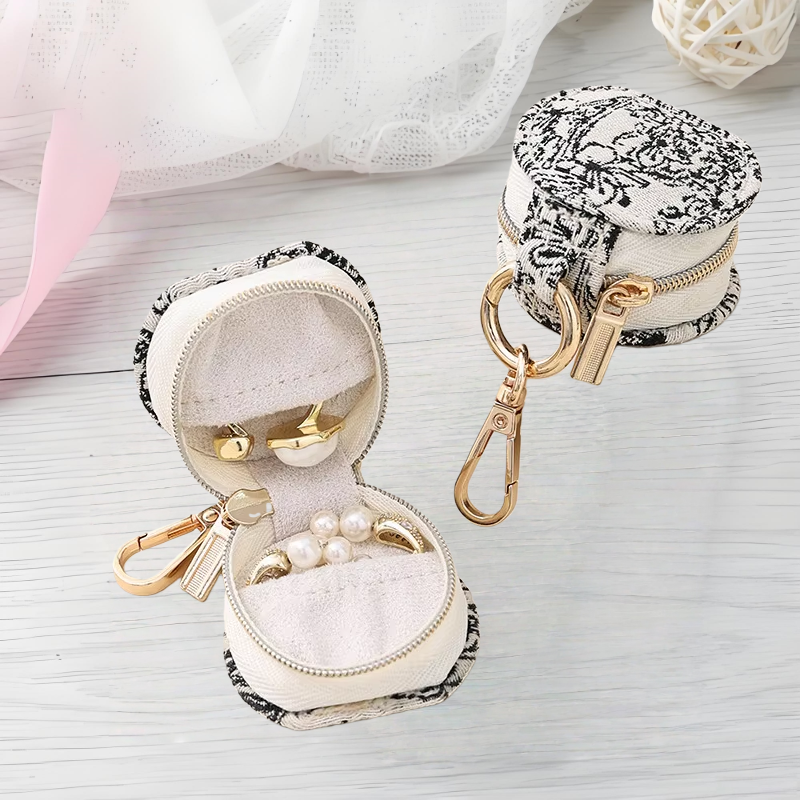 Portable Mini Jewelry Box, Tra - Accessories Travel Jewelry Box のレビューと価格