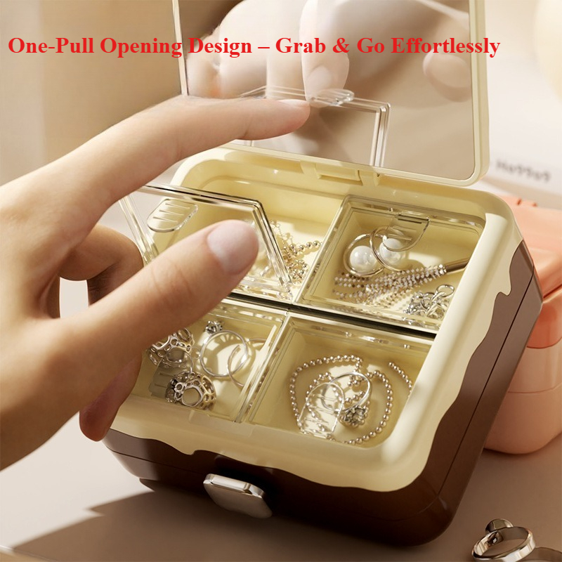 Portable Jewelry Organizer Min - Accessories Travel Jewelry Box のレビューと価格