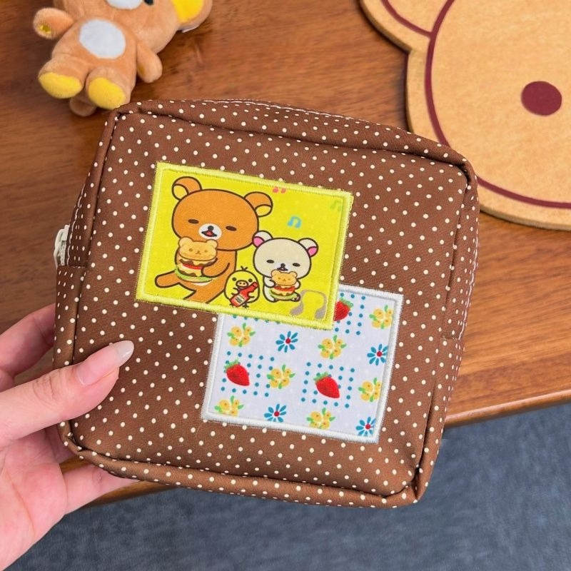 Rilakkuma Dot Pattern Makeup B - Travel Accessories Cute のレビューと価格