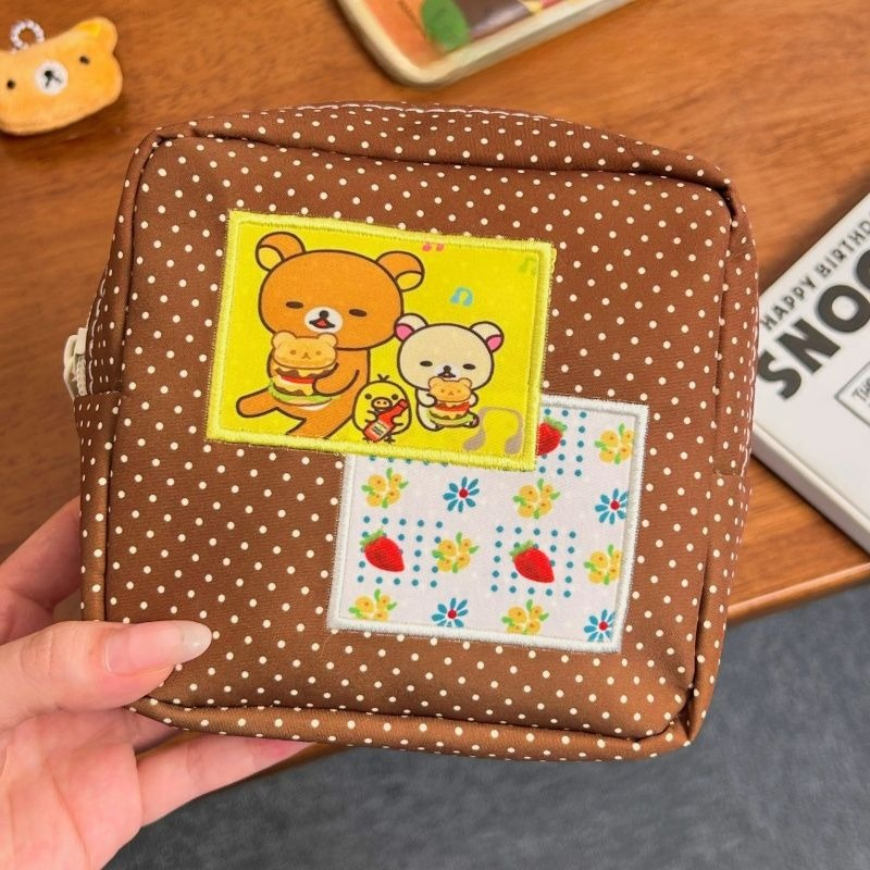 Rilakkuma Dot Pattern Makeup B - Travel Accessories Cute のレビューと価格