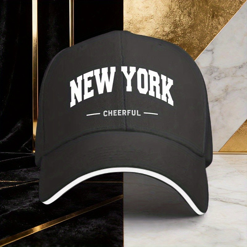 New York Cheerful Baseball Cap - Travel Accessories New York のレビューと価格