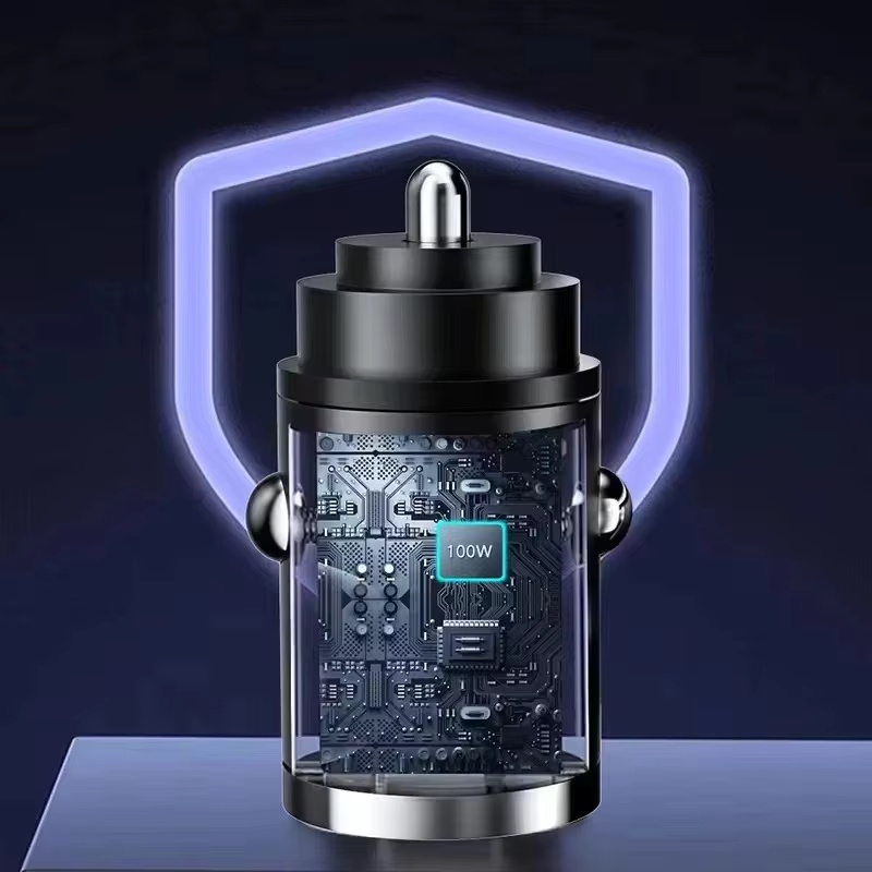 100W PD USB Car Charger Lighte - Travel Plug Type C のレビューと価格