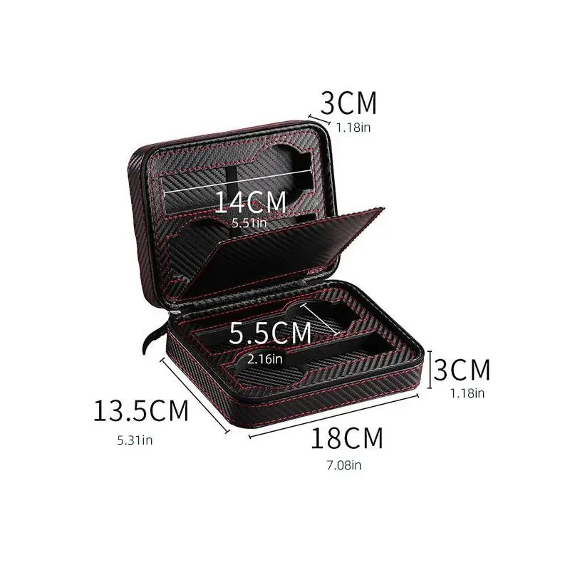 4-Slot Portable Watch Storage  - Accessories Travel Jewelry Box のレビューと価格