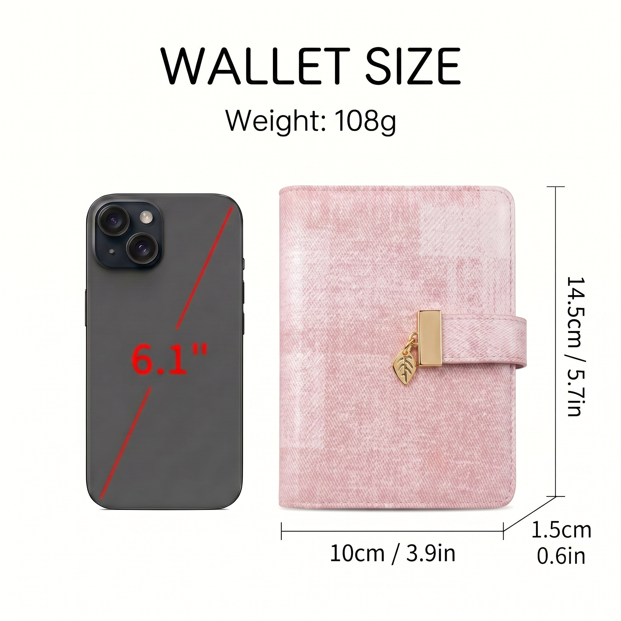 Pomelo Best Pink Plaid RFID Bl - Travel Accessories Rfid のレビューと価格