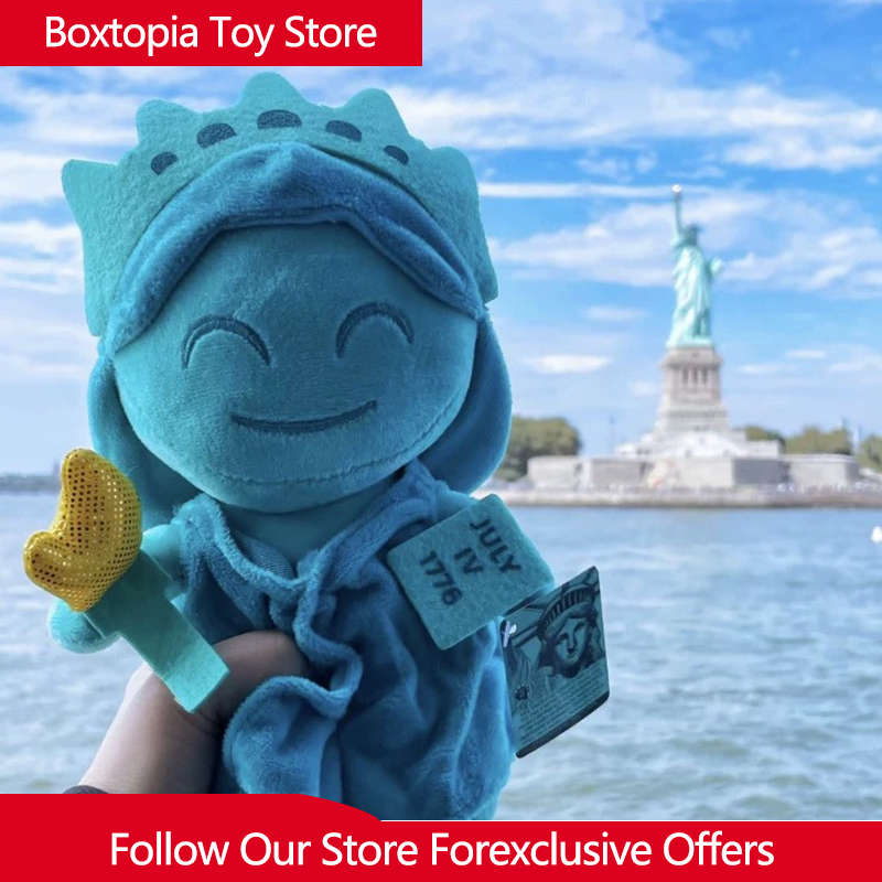 Mini Statue Of Liberty Plush S - Travel Accessories New York のレビューと価格