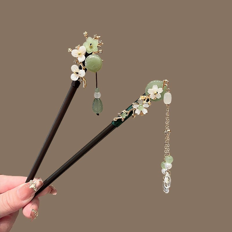Antique Wooden Hairpin Women's - Travel Accessories Aesthetic のレビューと価格
