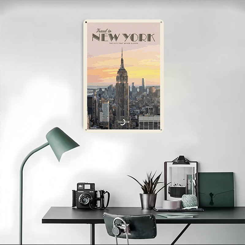 Travel to New York Poster Retr - Travel Accessories New York のレビューと価格