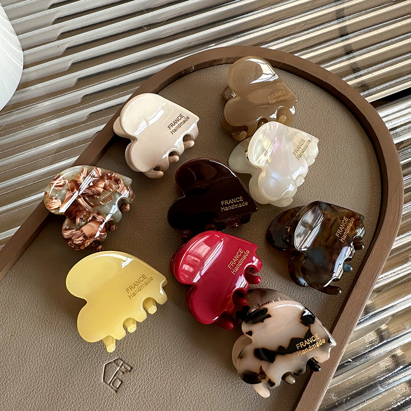 3.5cm Small Hair Claw Acetate  - Travel Accessories Aesthetic のレビューと価格
