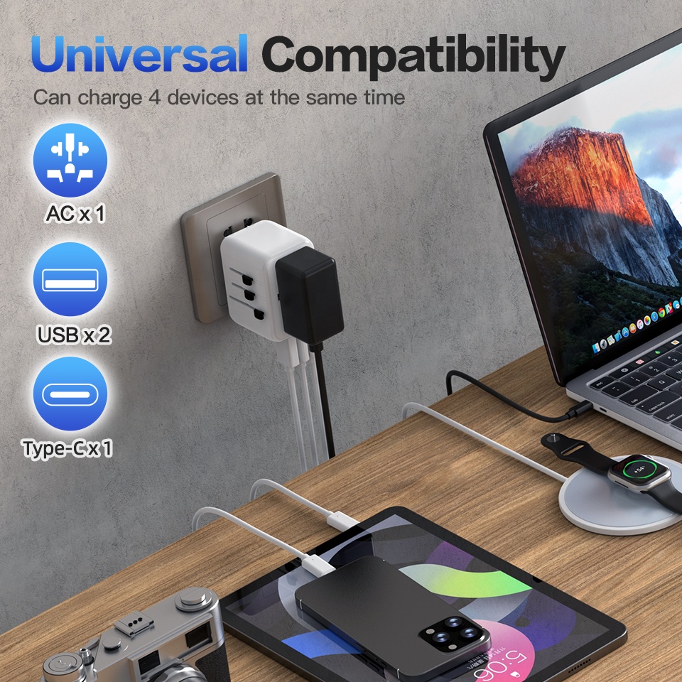 Type C GaN 20W Chargeur Multi  - Travel Plug Type C のレビューと価格