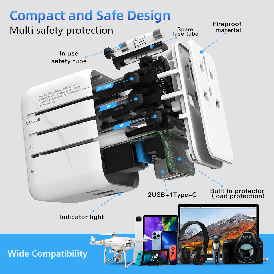 Type C GaN 20W Chargeur Multi  - Travel Plug Type C のレビューと価格