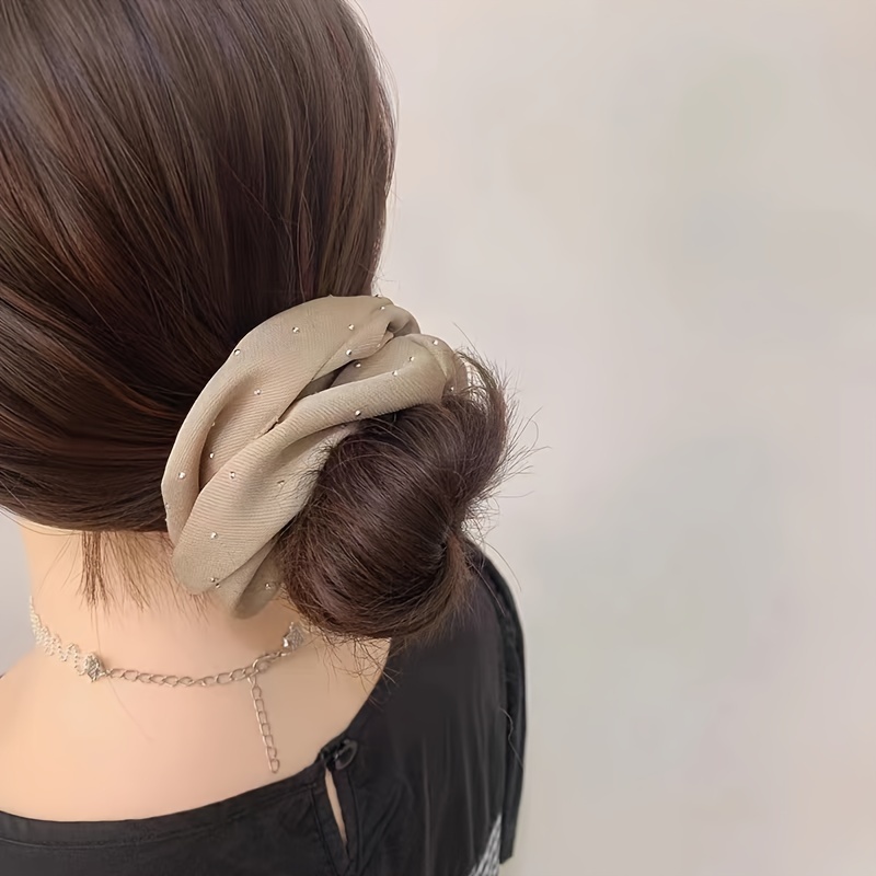1/3PCS Satin Scrunchies With R - Travel Accessories Aesthetic のレビューと価格