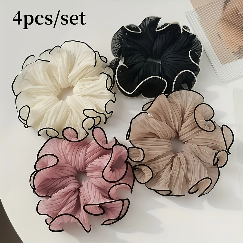 4Pcs/Set Elegant Fringed Fabri - Travel Accessories Sale のレビューと価格