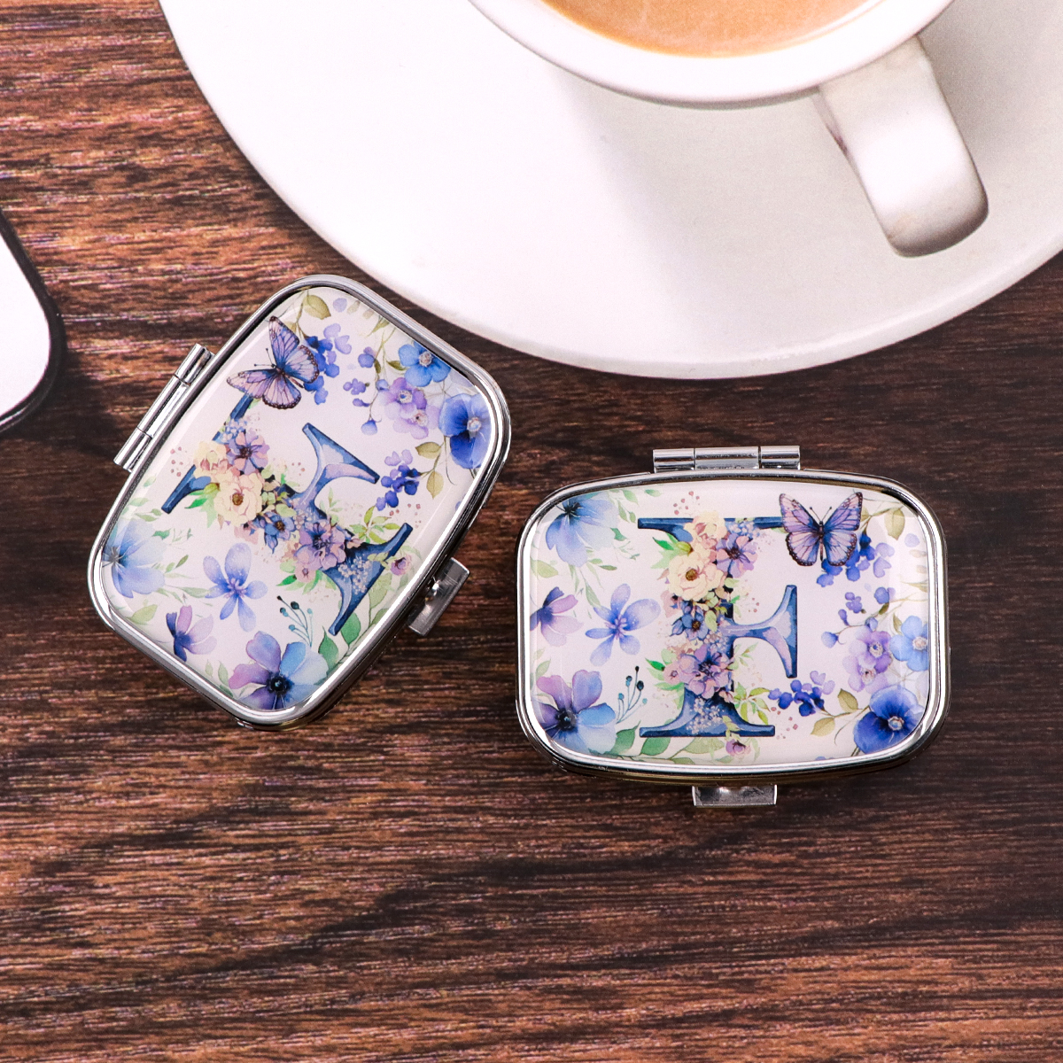 English Letter Pill Boxes Flow - Accessories Travel Jewelry Box のレビューと価格