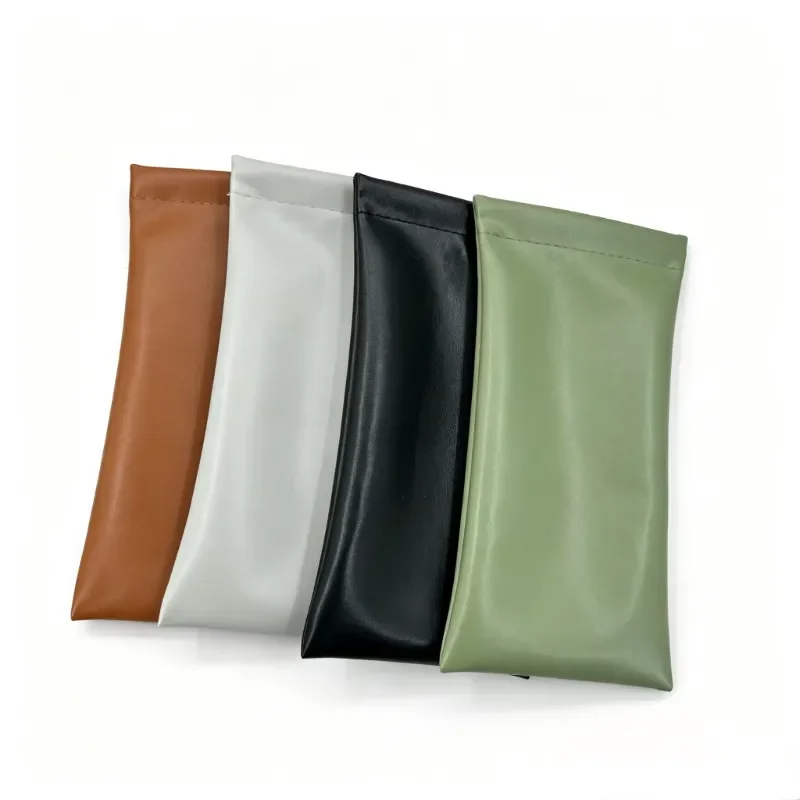 Soft PU Leather Sunglasses Cas - Travel Accessories Pouch For Women のレビューと価格