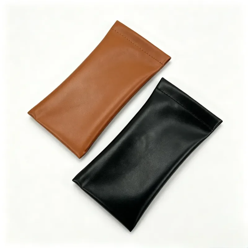Soft PU Leather Sunglasses Cas - Travel Accessories Pouch For Women のレビューと価格