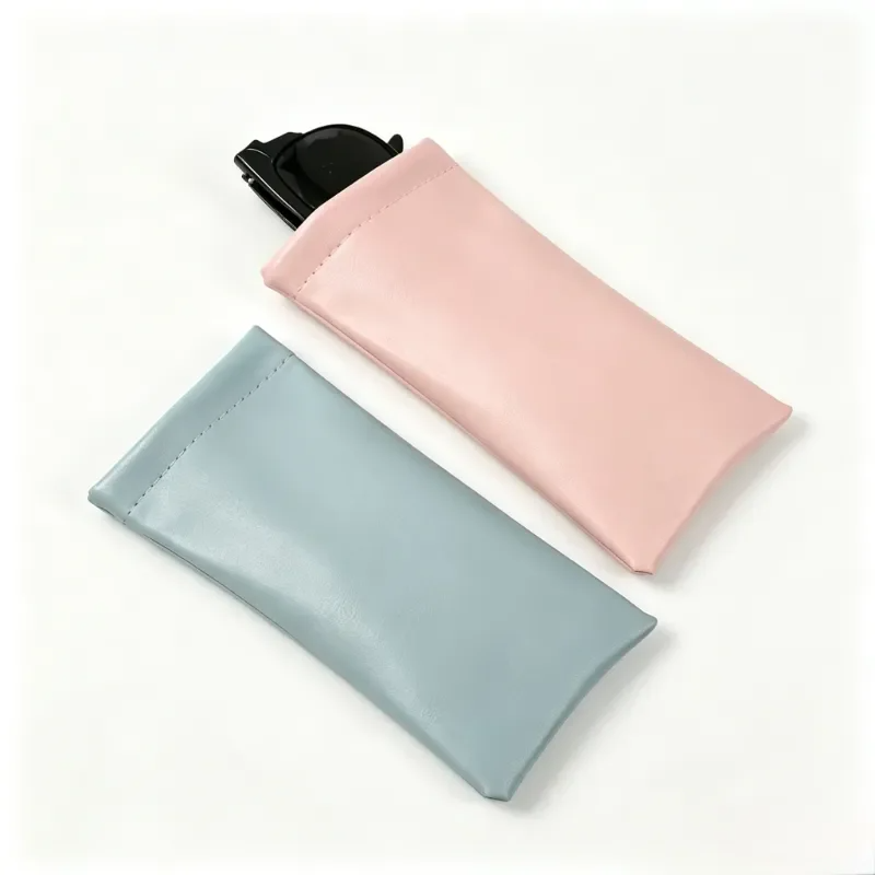 Soft PU Leather Sunglasses Cas - Travel Accessories Pouch For Women のレビューと価格