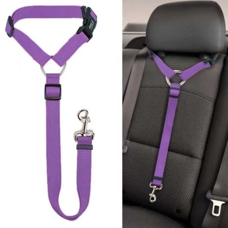 Adjustable Pet Car Seat Belt D - Travel Accessories For Dogs のレビューと価格