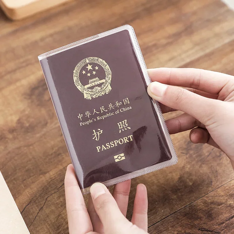 Transparent Passport Cover PVC - Travel Accessories Pouch For Women のレビューと価格