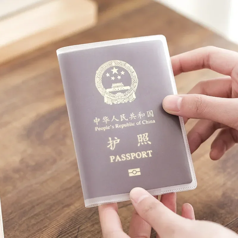 Transparent Passport Cover PVC - Travel Accessories Pouch For Women のレビューと価格