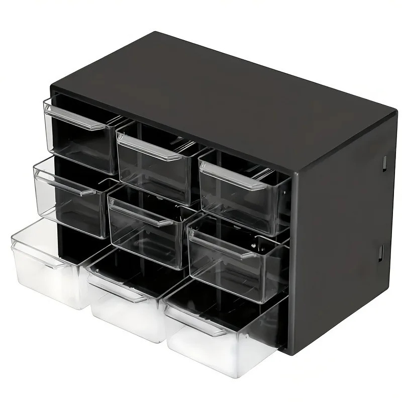 1pc Dustproof Multi-Grid Deskt - Accessories Travel Jewelry Box のレビューと価格