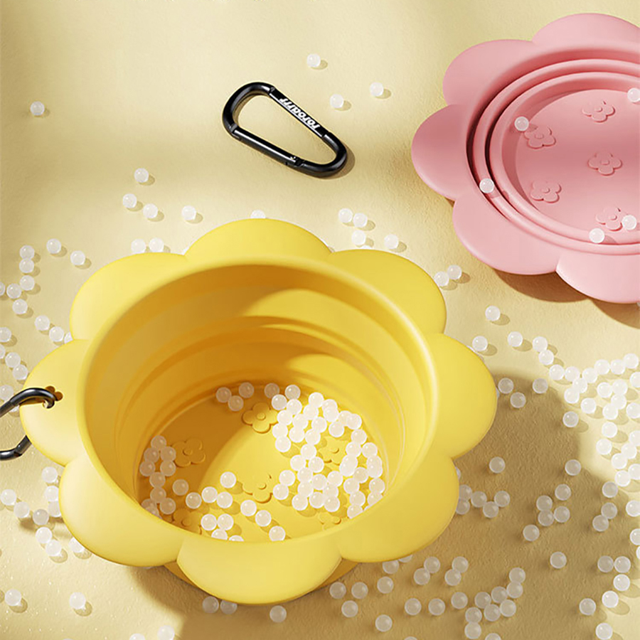350ml Collapsible Dog Bowl Por - Travel Accessories For Dogs のレビューと価格