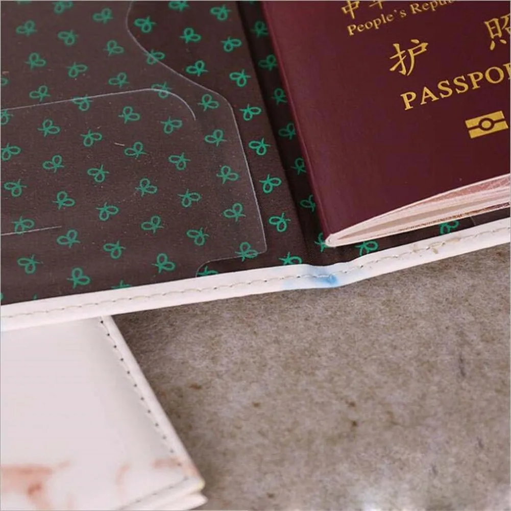 Women Men Passport Cover Pu Le - Travel Accessories Pouch For Women のレビューと価格