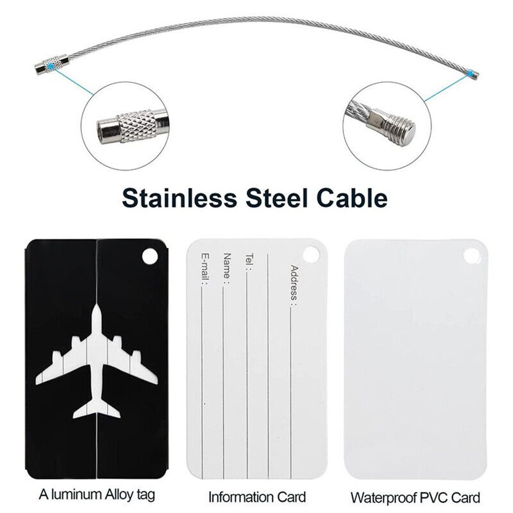 Aluminium Travel Luggage Tags  - Travel Accessories Sale のレビューと価格