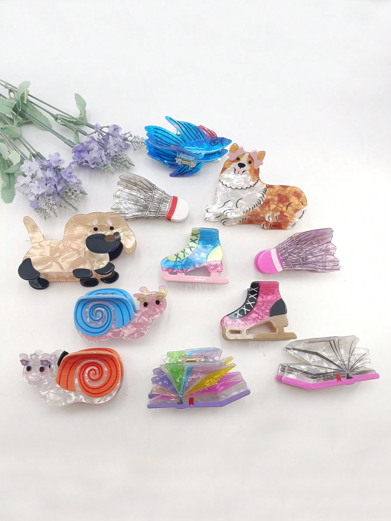 1pc Women Dopamine Acrylic Boo - Travel Accessories Aesthetic のレビューと価格