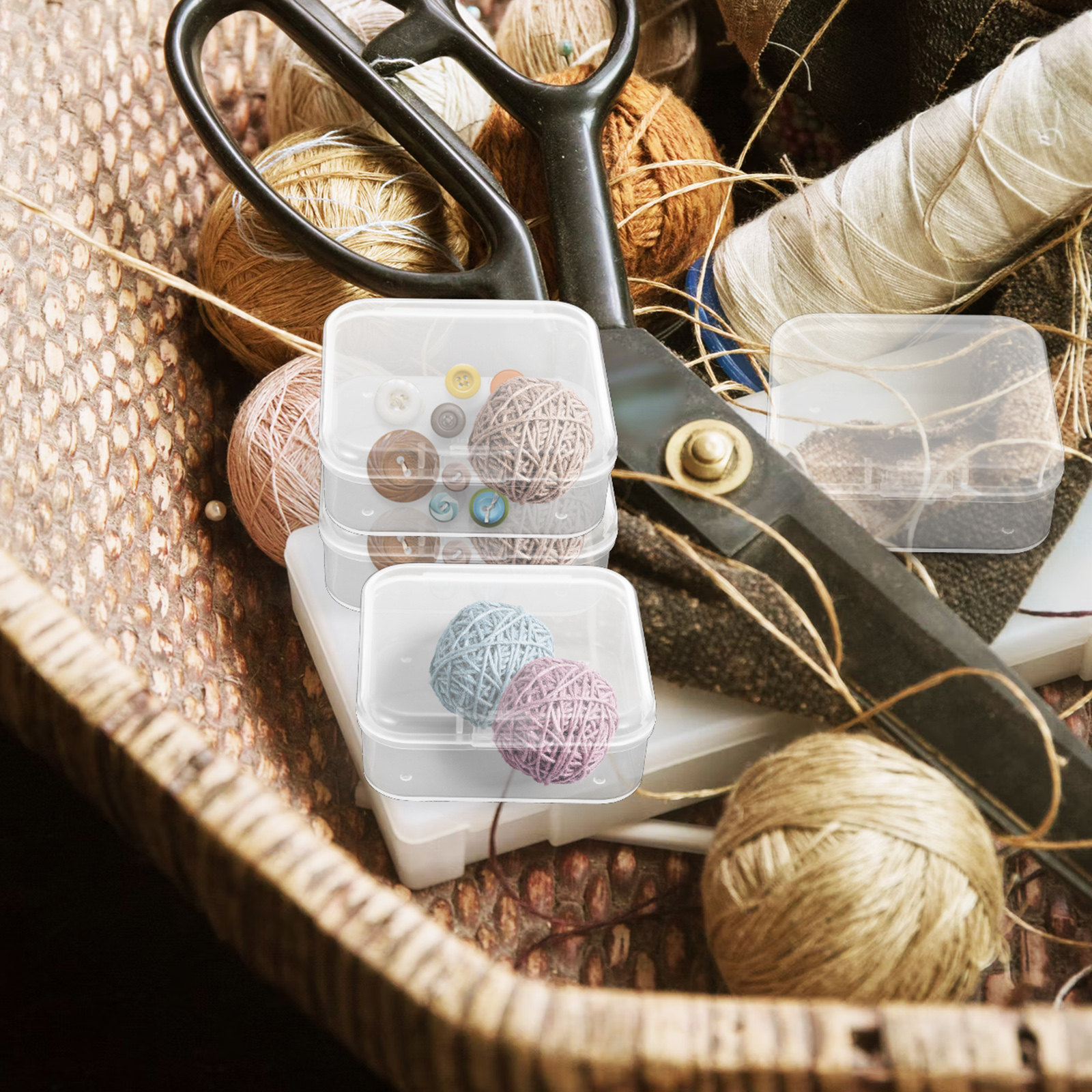 6pcs Storage Boxes Transparent - Accessories Travel Jewelry Box のレビューと価格