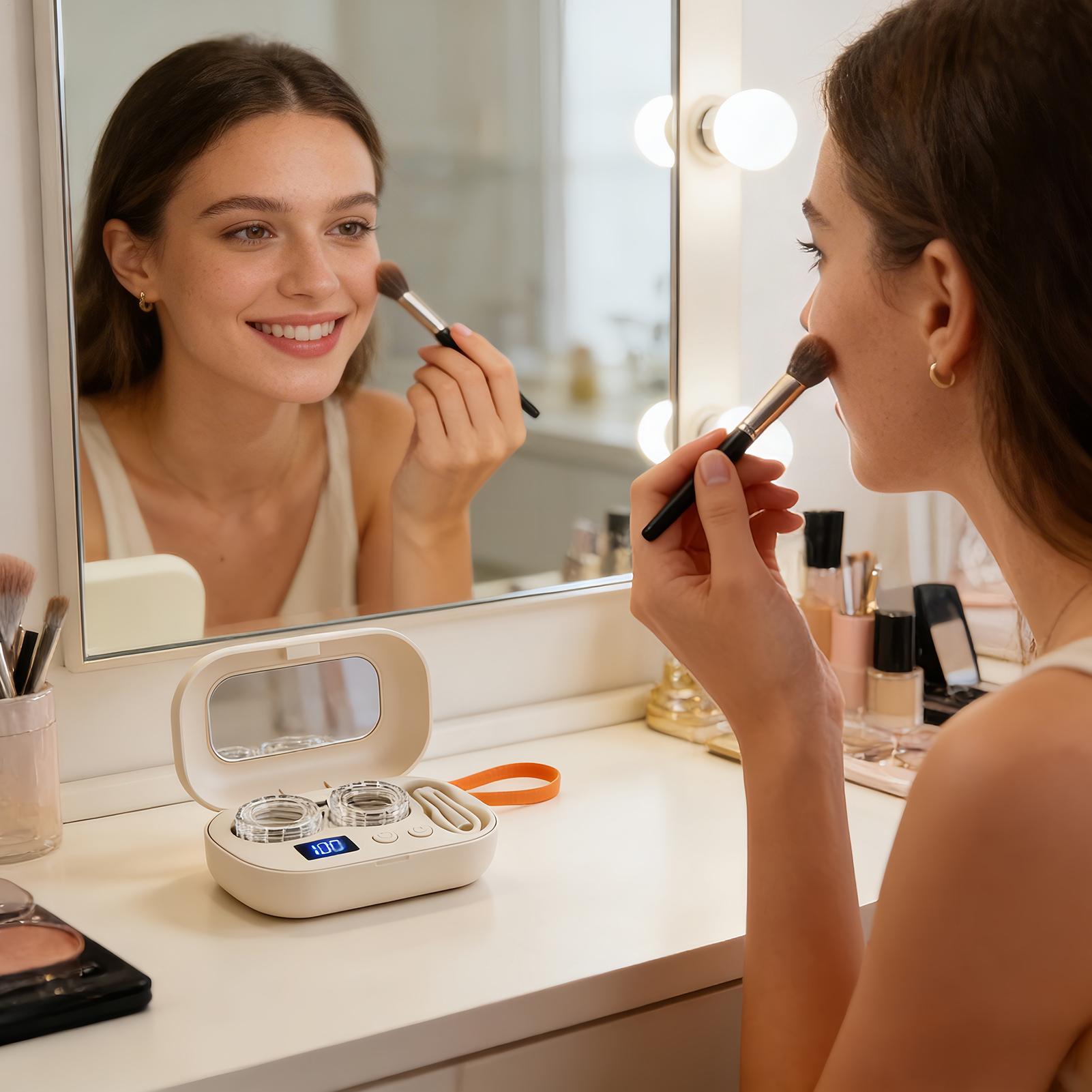 Ultrasonic Contact Eye Cleanin - Travel Video Accessories のレビューと価格