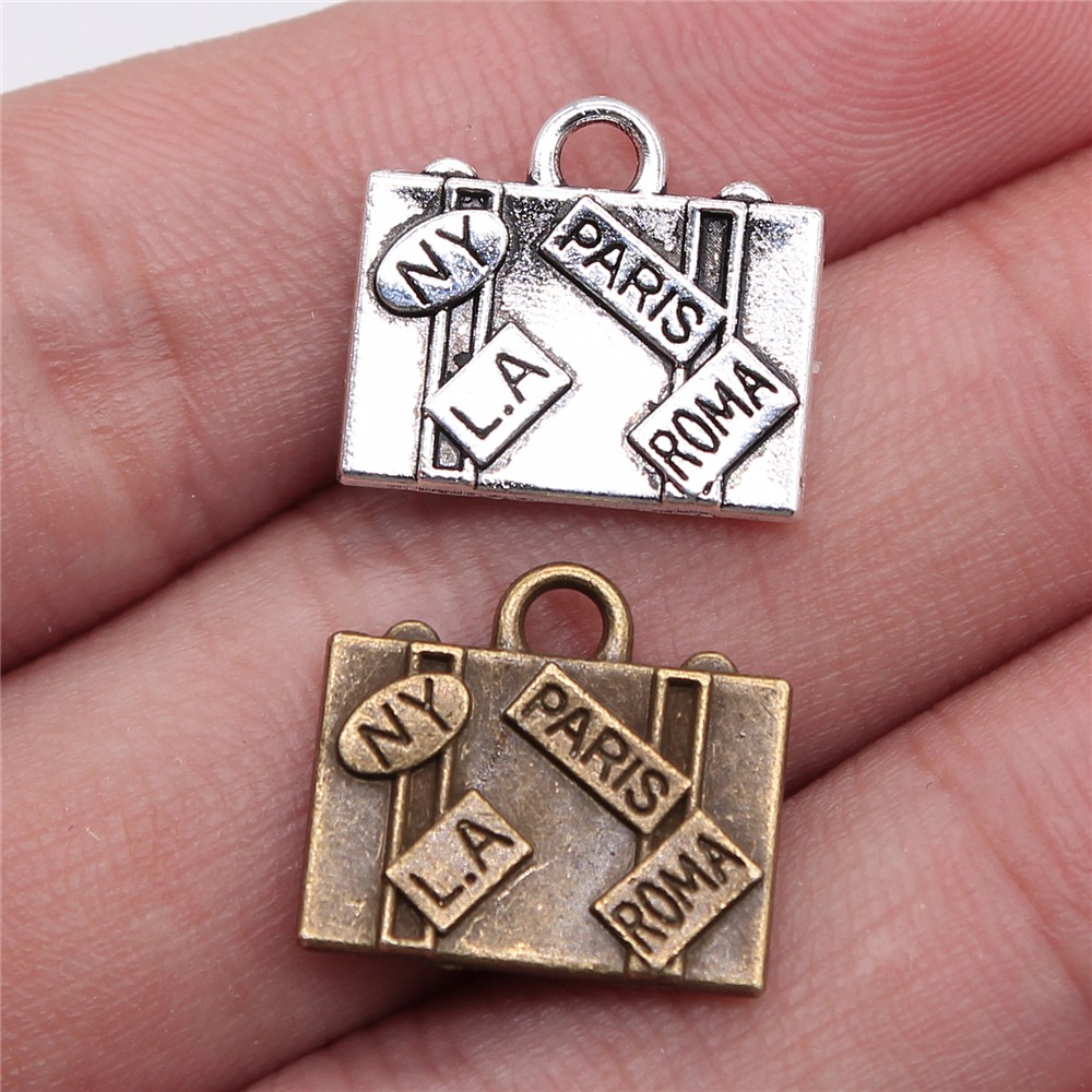 WYSIWYG 5pcs 15x16mm Charms Tr - Travel Accessories New York のレビューと価格
