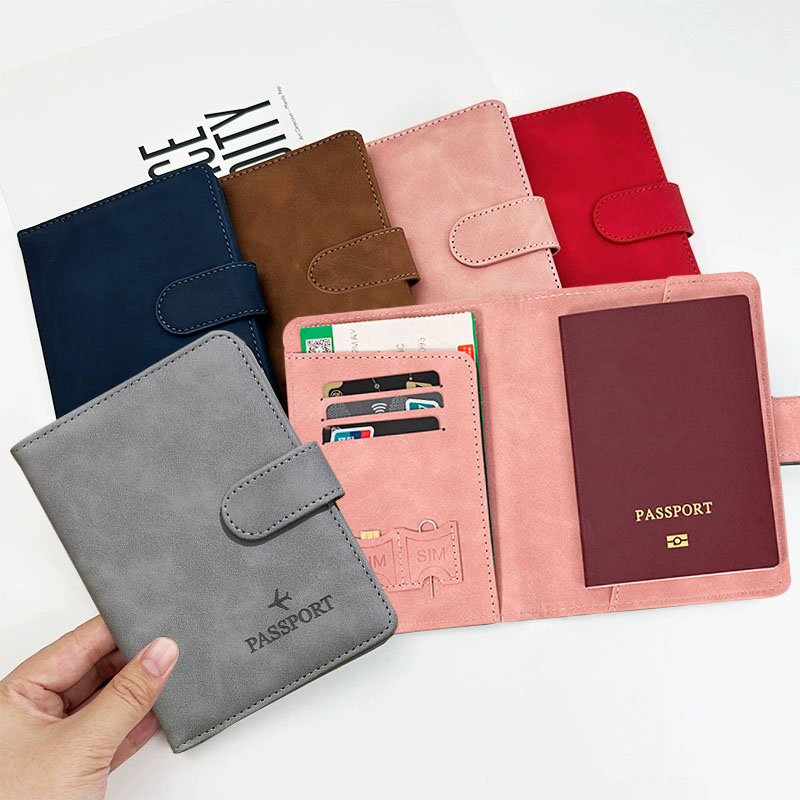 Leather Passport Holder Cover  - Travel Accessories Rfid のレビューと価格