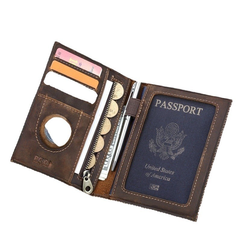 Custom Logo Genuine Leather Sl - Travel Accessories Rfid のレビューと価格