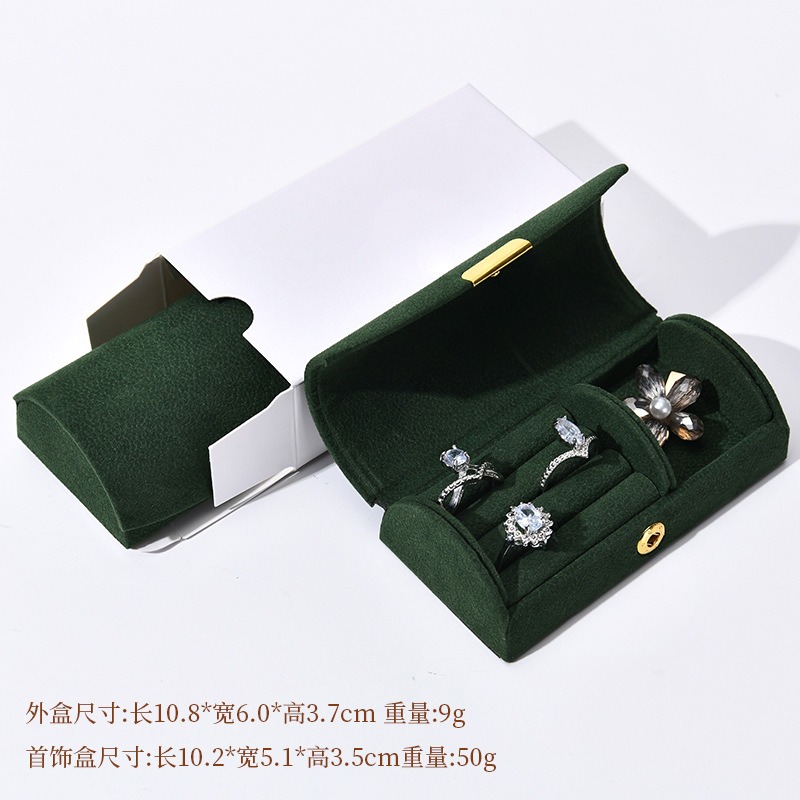 Portable Travel Velvet Jewelry - Accessories Travel Jewelry Box のレビューと価格