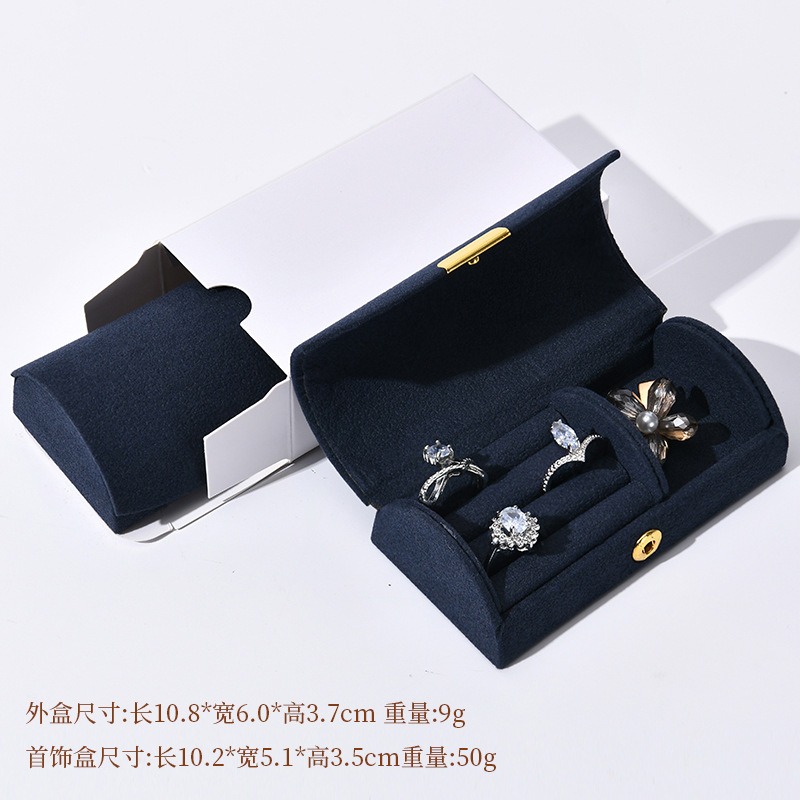 Portable Travel Velvet Jewelry - Accessories Travel Jewelry Box のレビューと価格