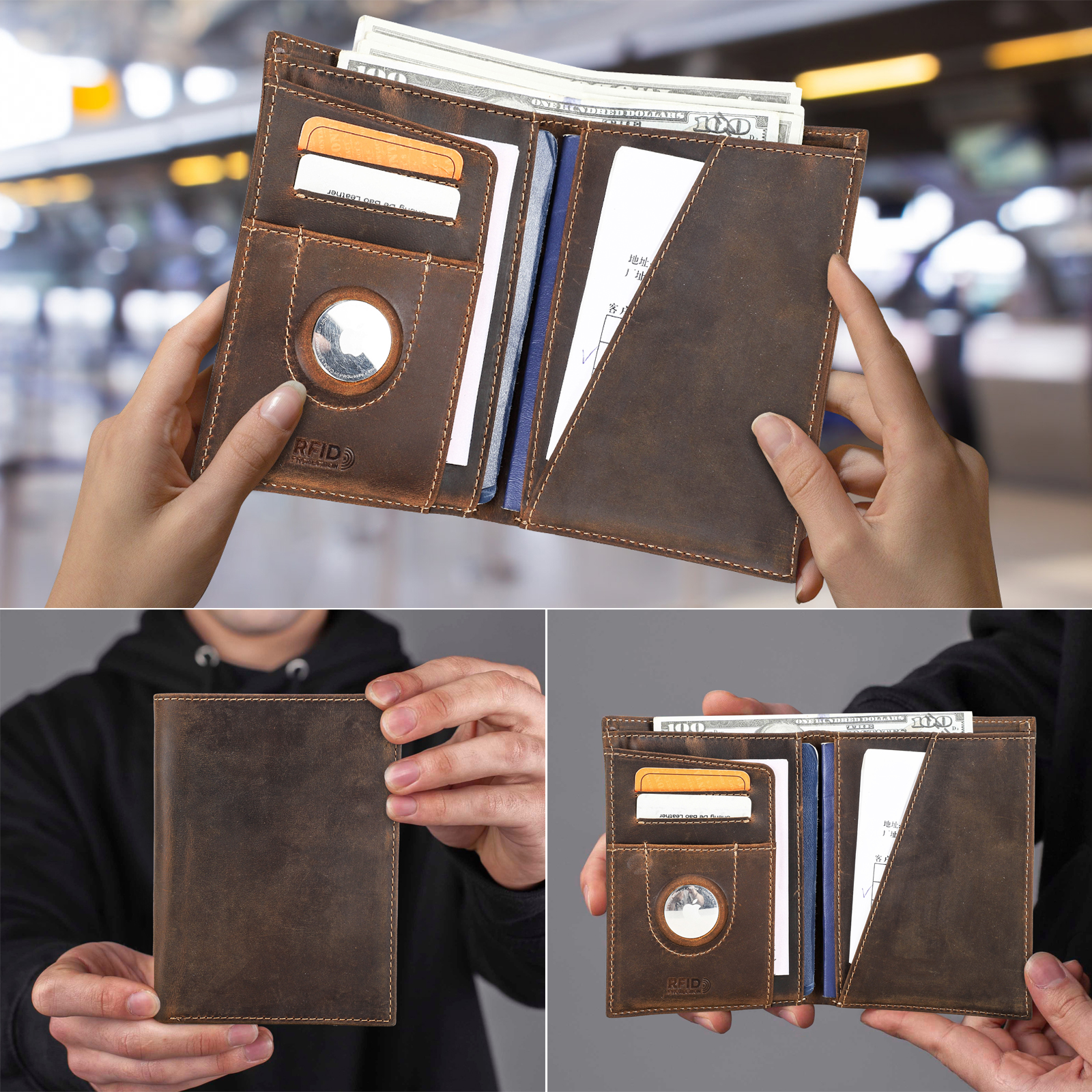Customized Passport Cover Wall - Travel Accessories Rfid のレビューと価格