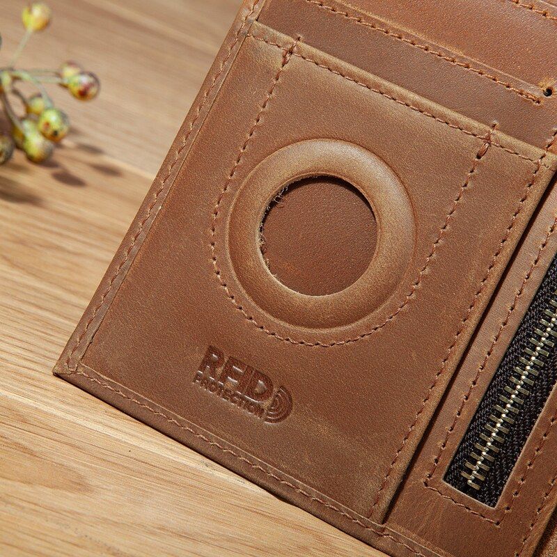 Fashionable Unisex Mad  Leathe - Travel Accessories Rfid のレビューと価格
