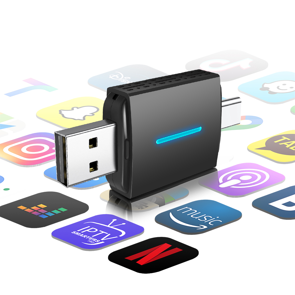 Android Auto Wireless Carplay  - Travel Plug Type C のレビューと価格